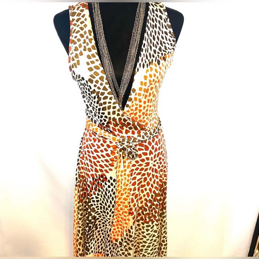 Banana Republic Multicolor Sleeveless Dress